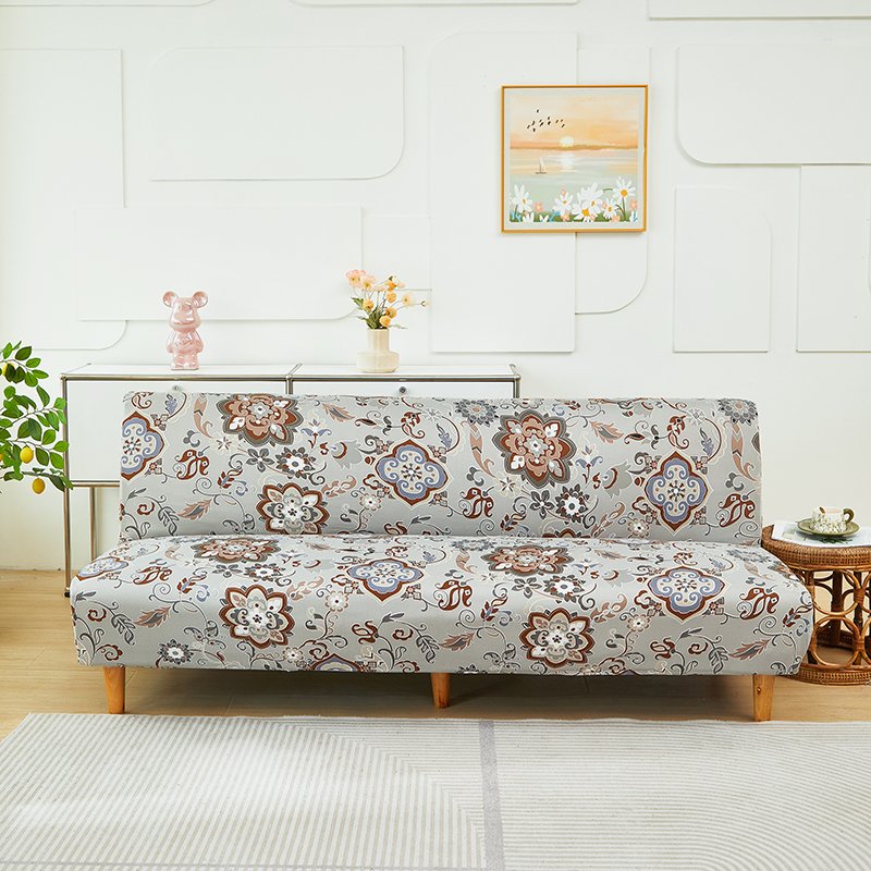 Housse Clic Clac Gris de Fleurs