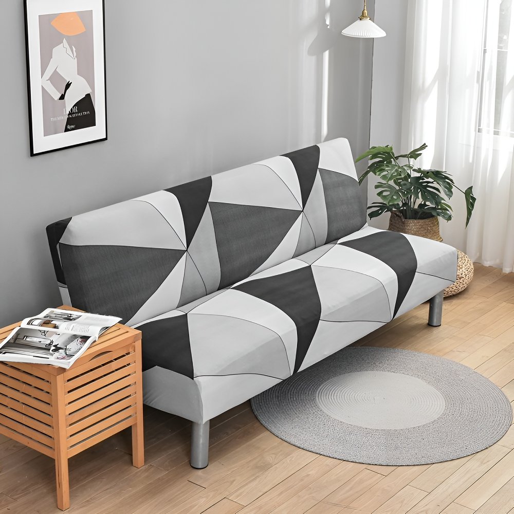 Housse Clic Clac Blanc Et Gris | Épure Minérale