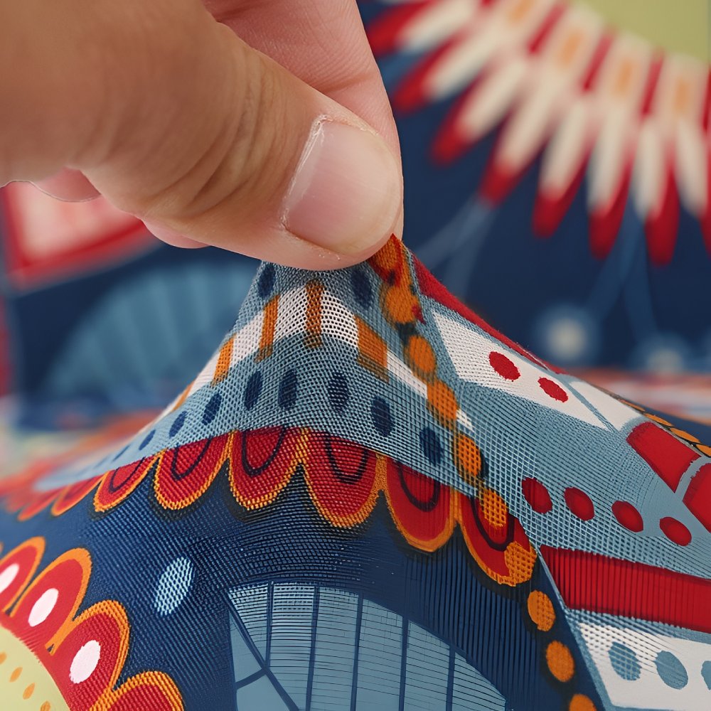 Housse Clic Clac Bleu | Tissage Élégant