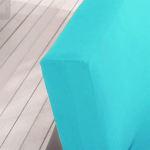 Housse Clic Clac Bleu Turquoise | Éclat d’Horizon