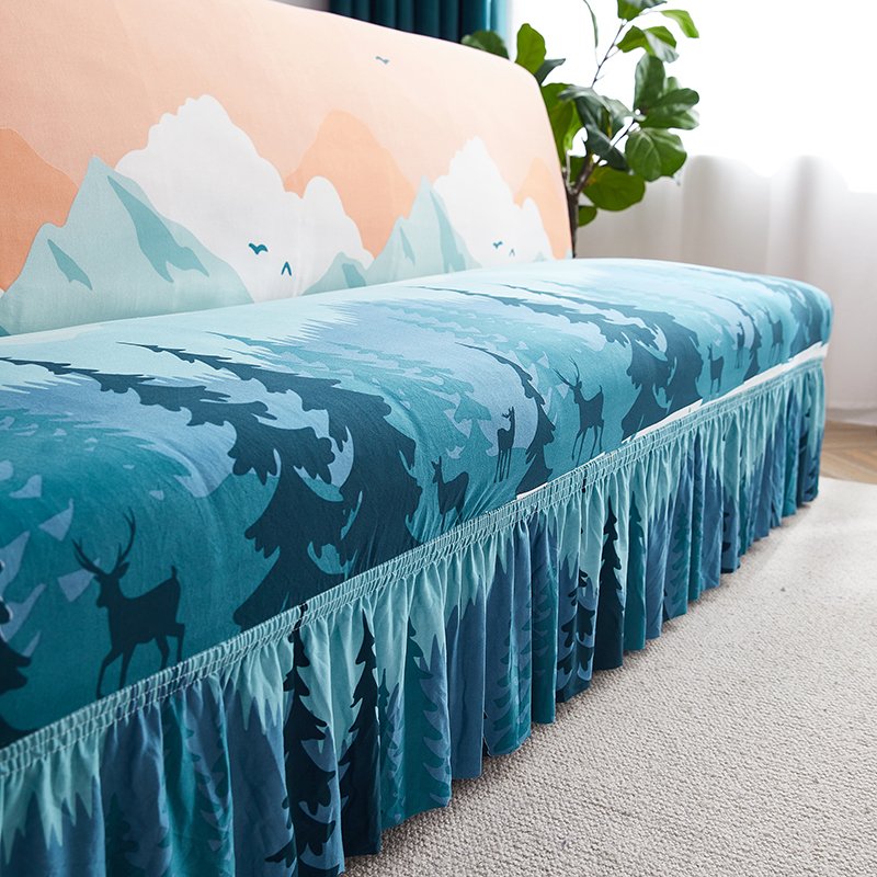 Housse Clic Clac Bleu Turquoise Sylva