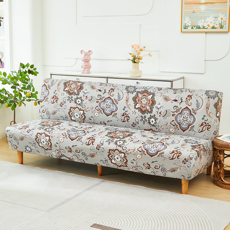 Housse Clic Clac Gris de Fleurs