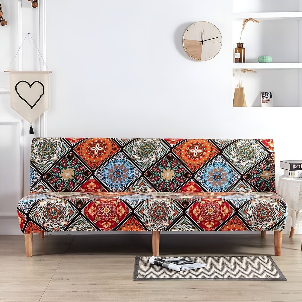 Housse Clic Clac Gris Rouge | Harmonie Urbane