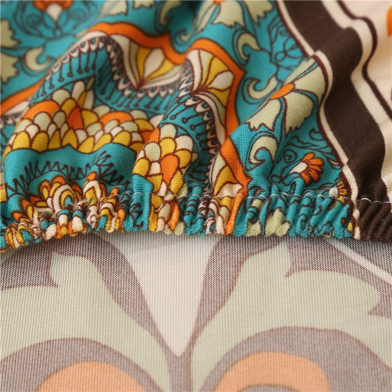 Housse Clic Clac Orange Moderne