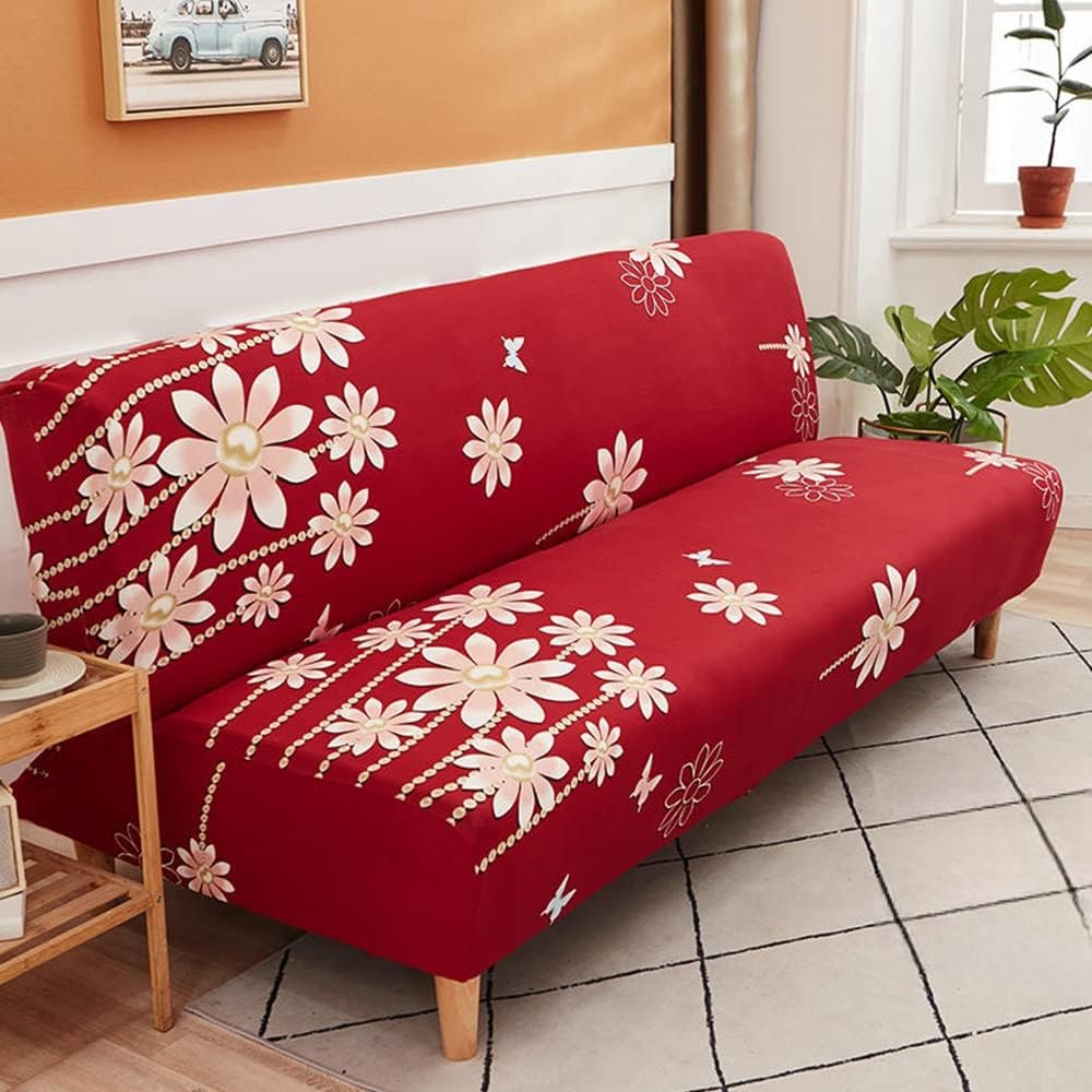 Housse Clic Clac Rouge et Blanc | Éclat Fleuri