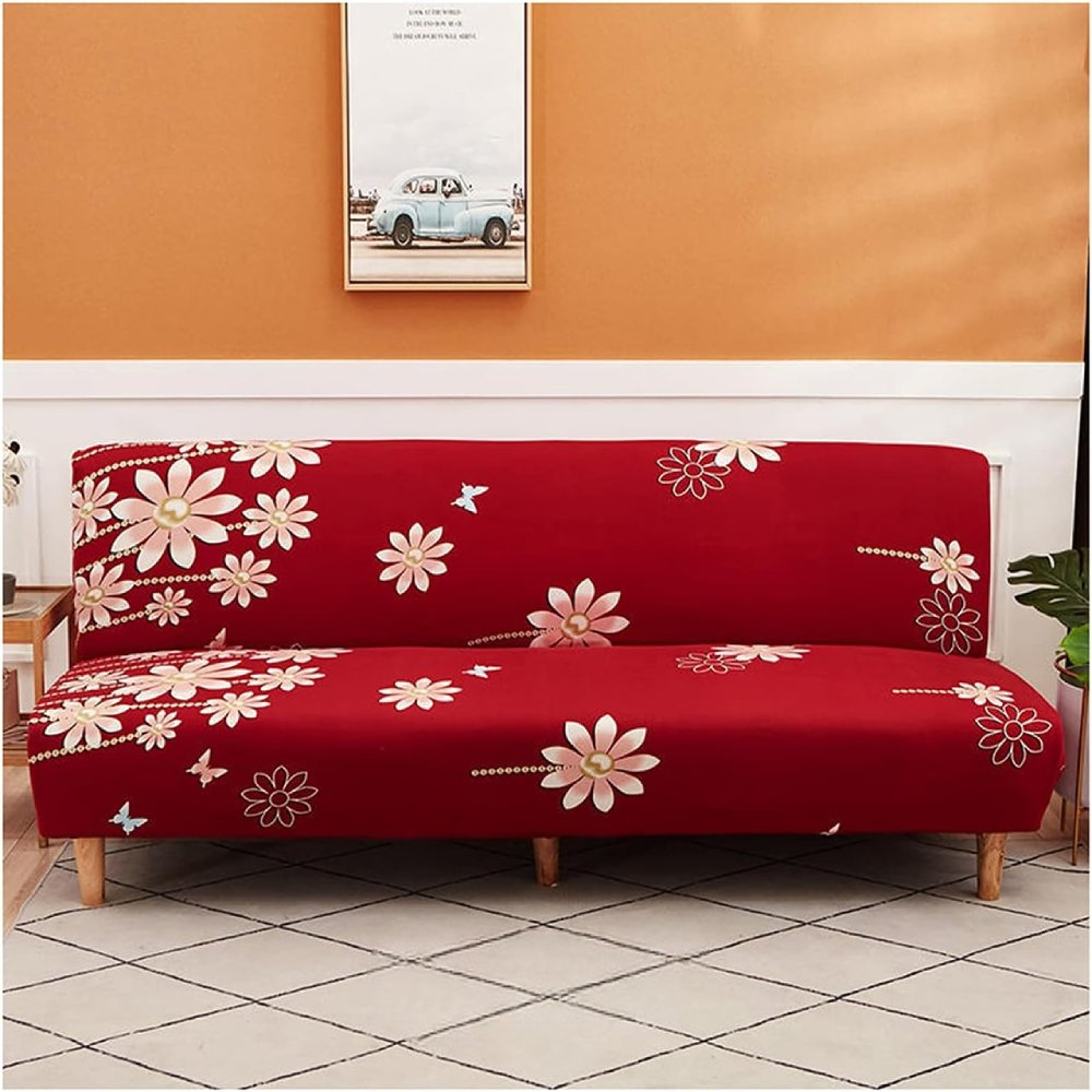 Housse Clic Clac Rouge et Blanc | Éclat Fleuri