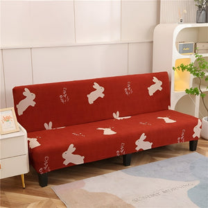 Housse Clic Clac Rouge et Blanc Lapins